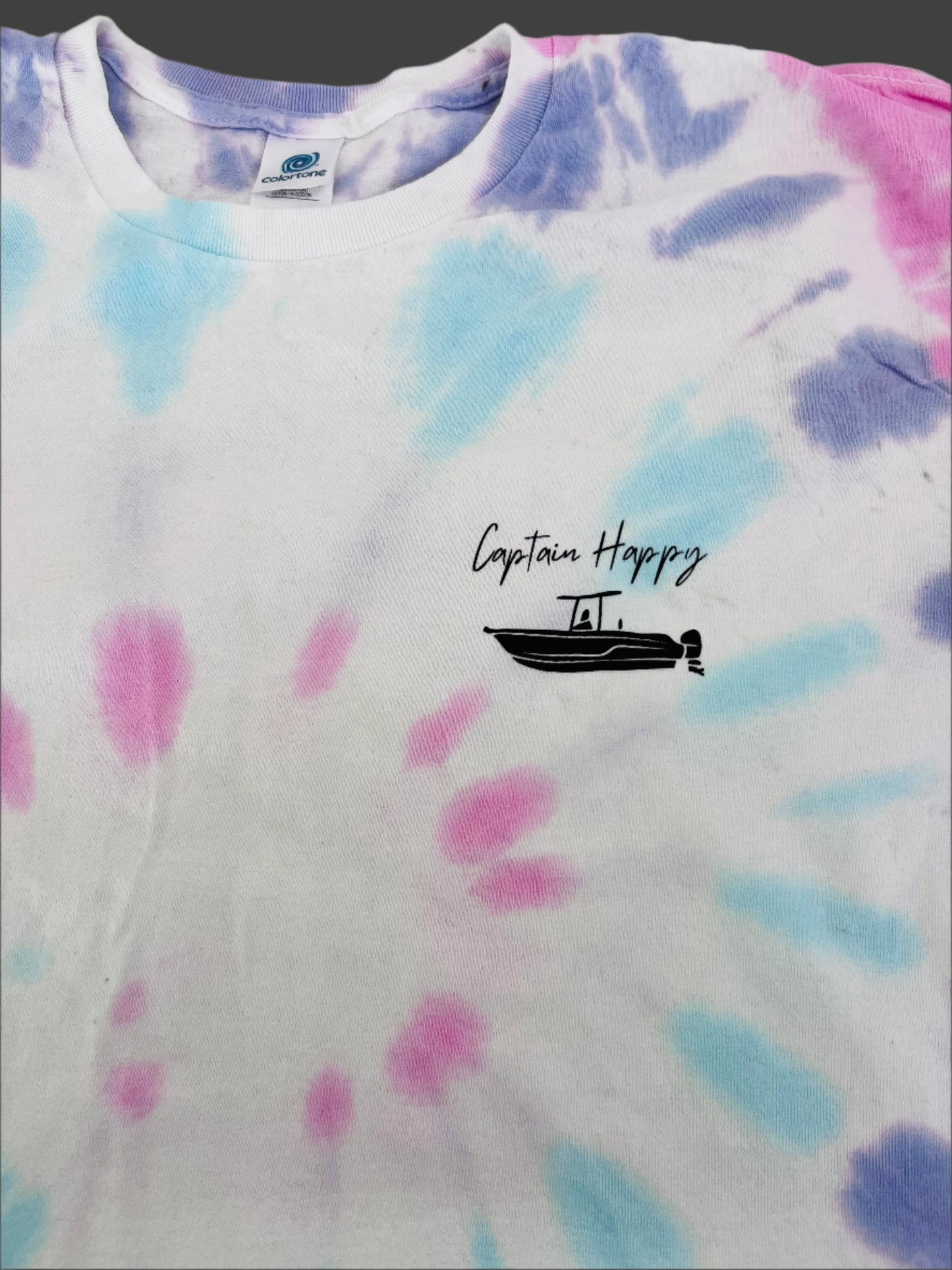 Fish Hook tie-dye