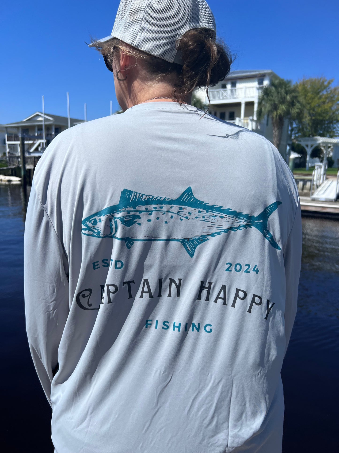 Classic Captain Happy Long sleeve performance shirt