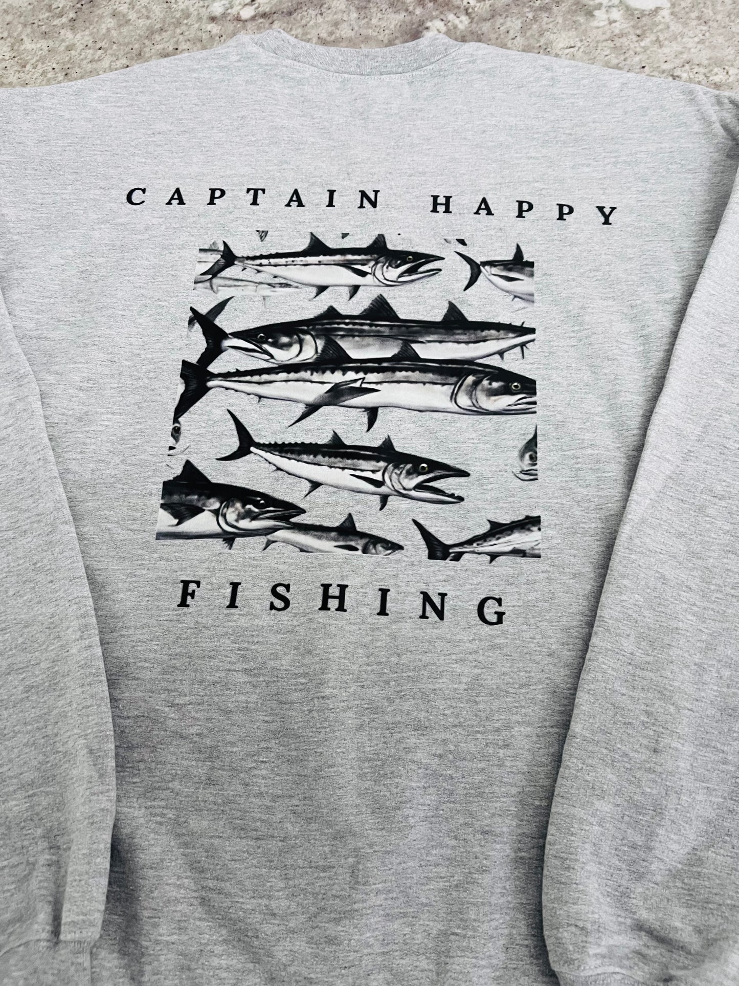 King Mackerel Crew Neck Sweatshirt