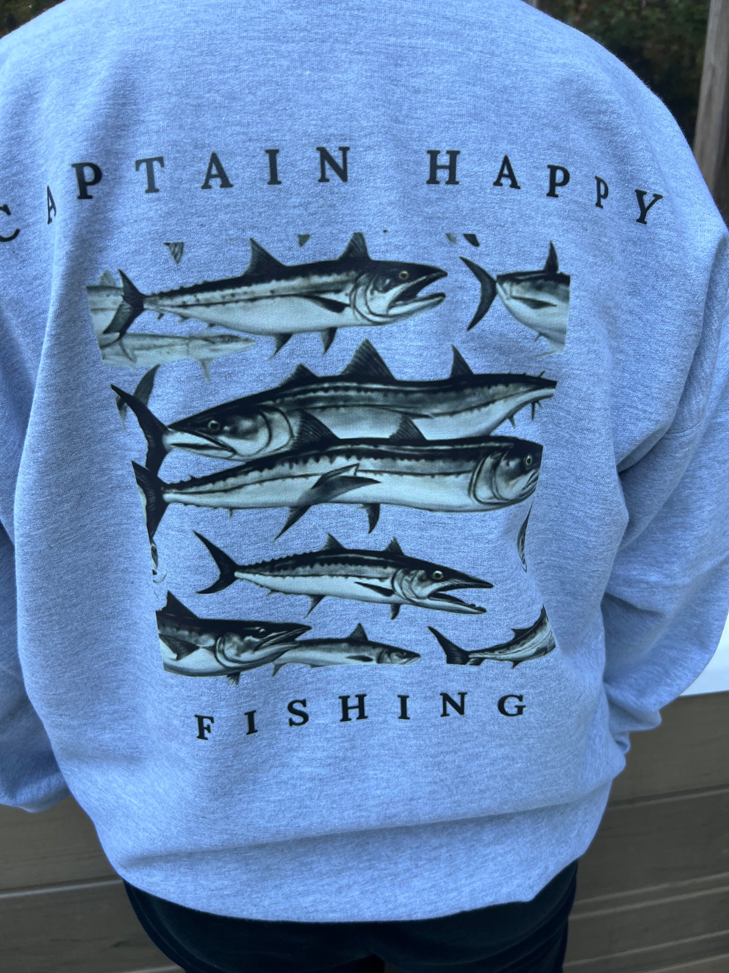 King Mackerel Crew Neck Sweatshirt