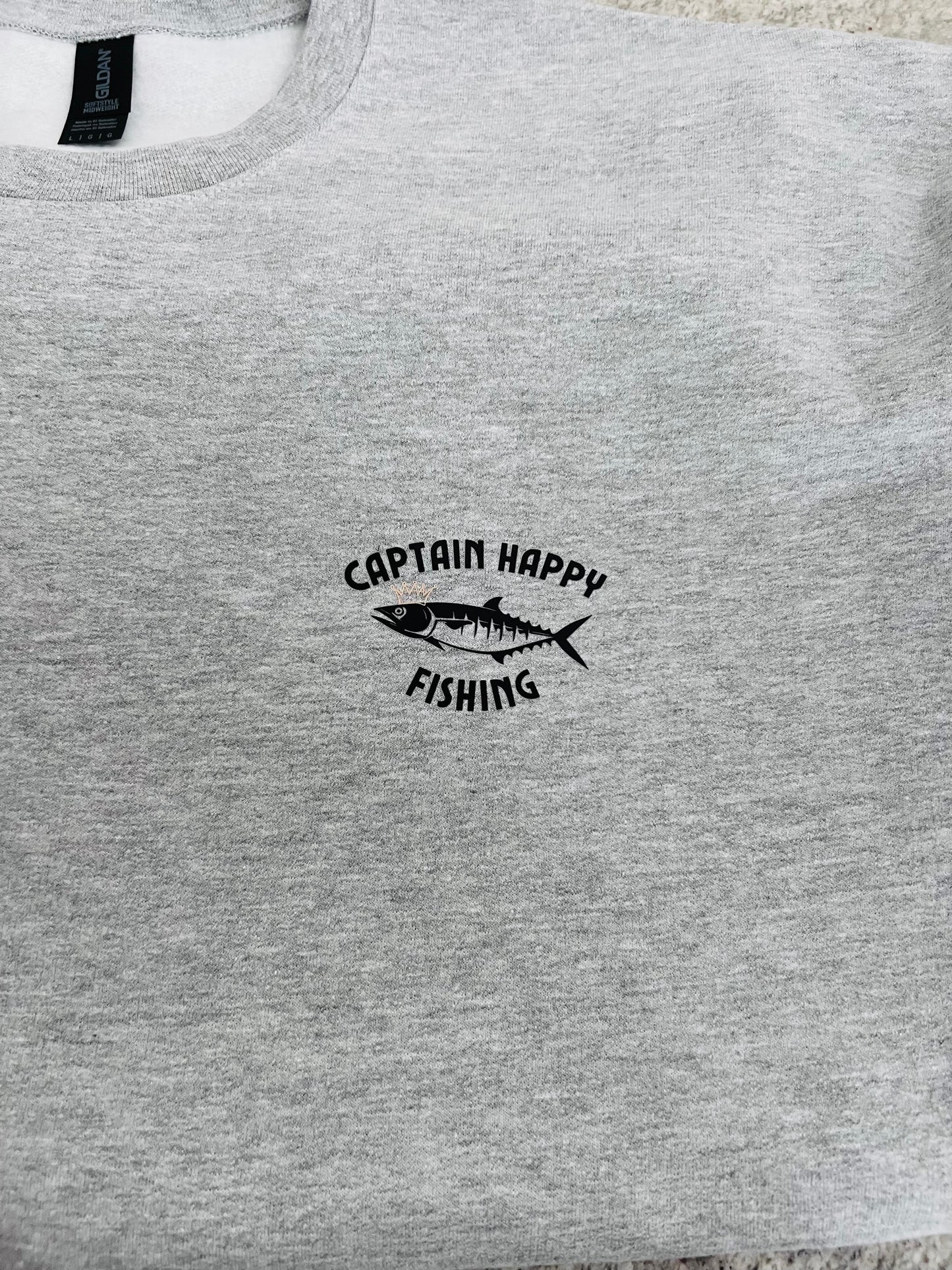 King Mackerel Crew Neck Sweatshirt