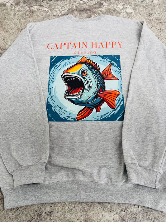 Angry Larry Crew Neck Sweatshirt