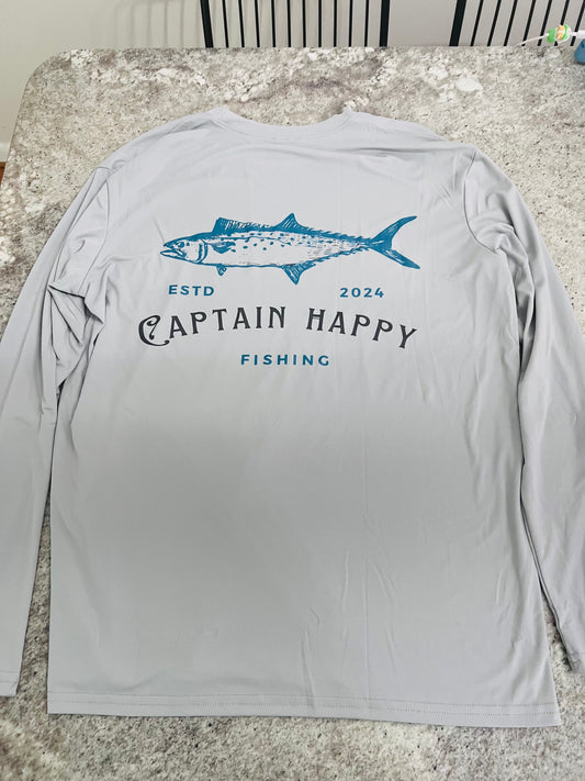 Classic Captain Happy Long sleeve performance shirt