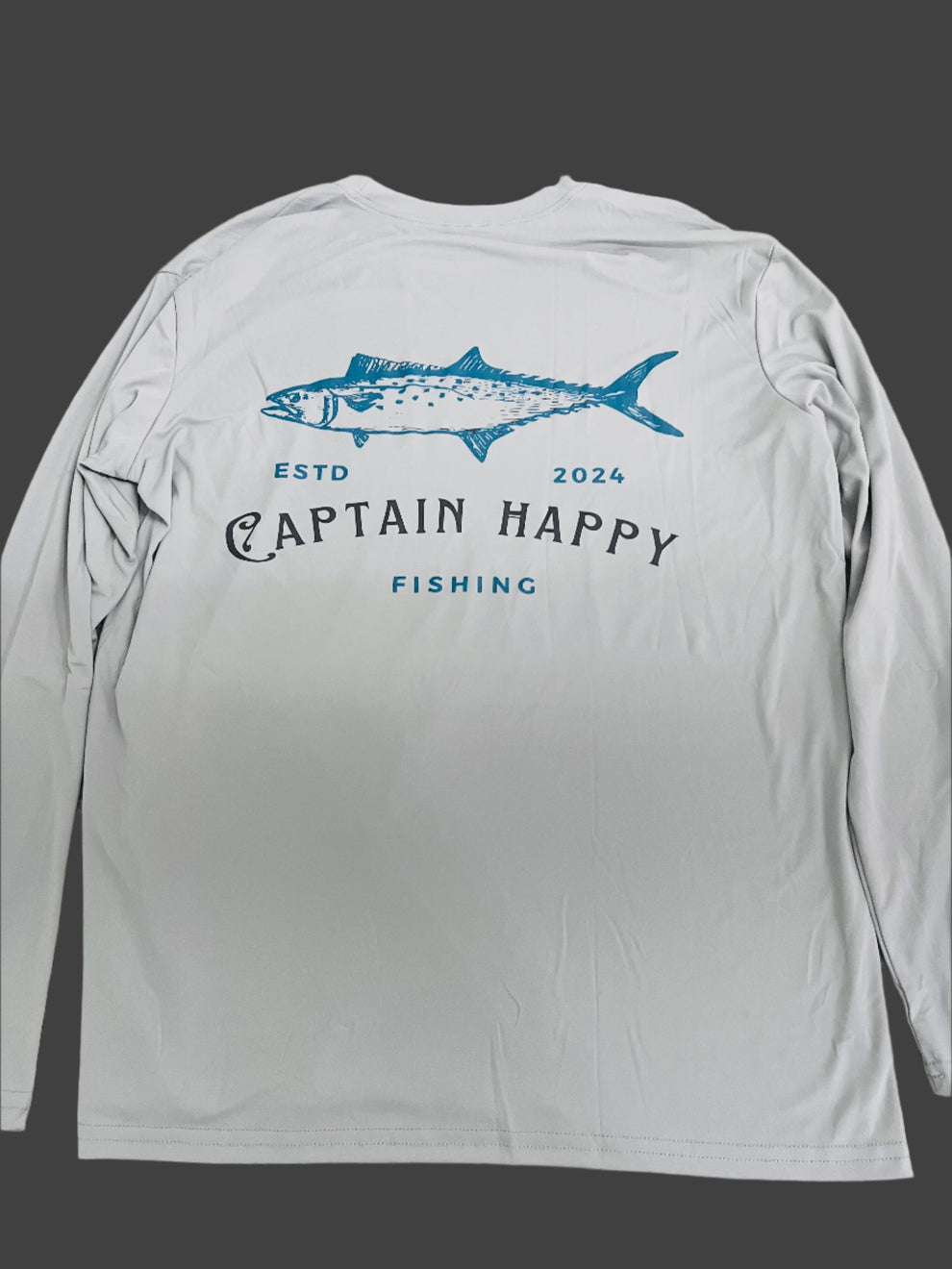 Classic Captain Happy Long sleeve performance shirt – Captain Happy Fishing