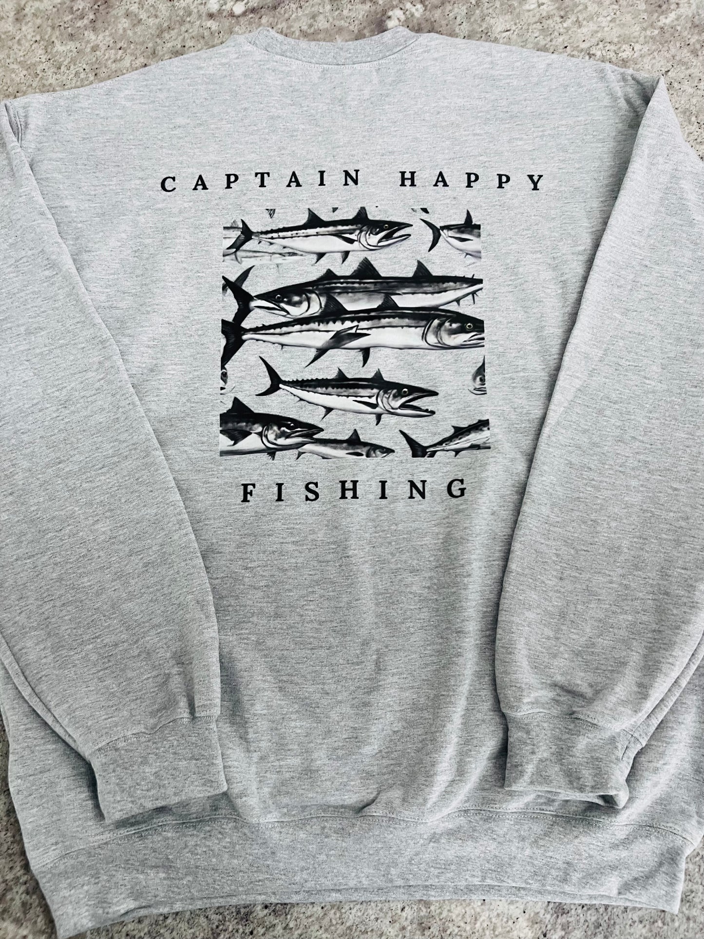 King Mackerel Crew Neck Sweatshirt