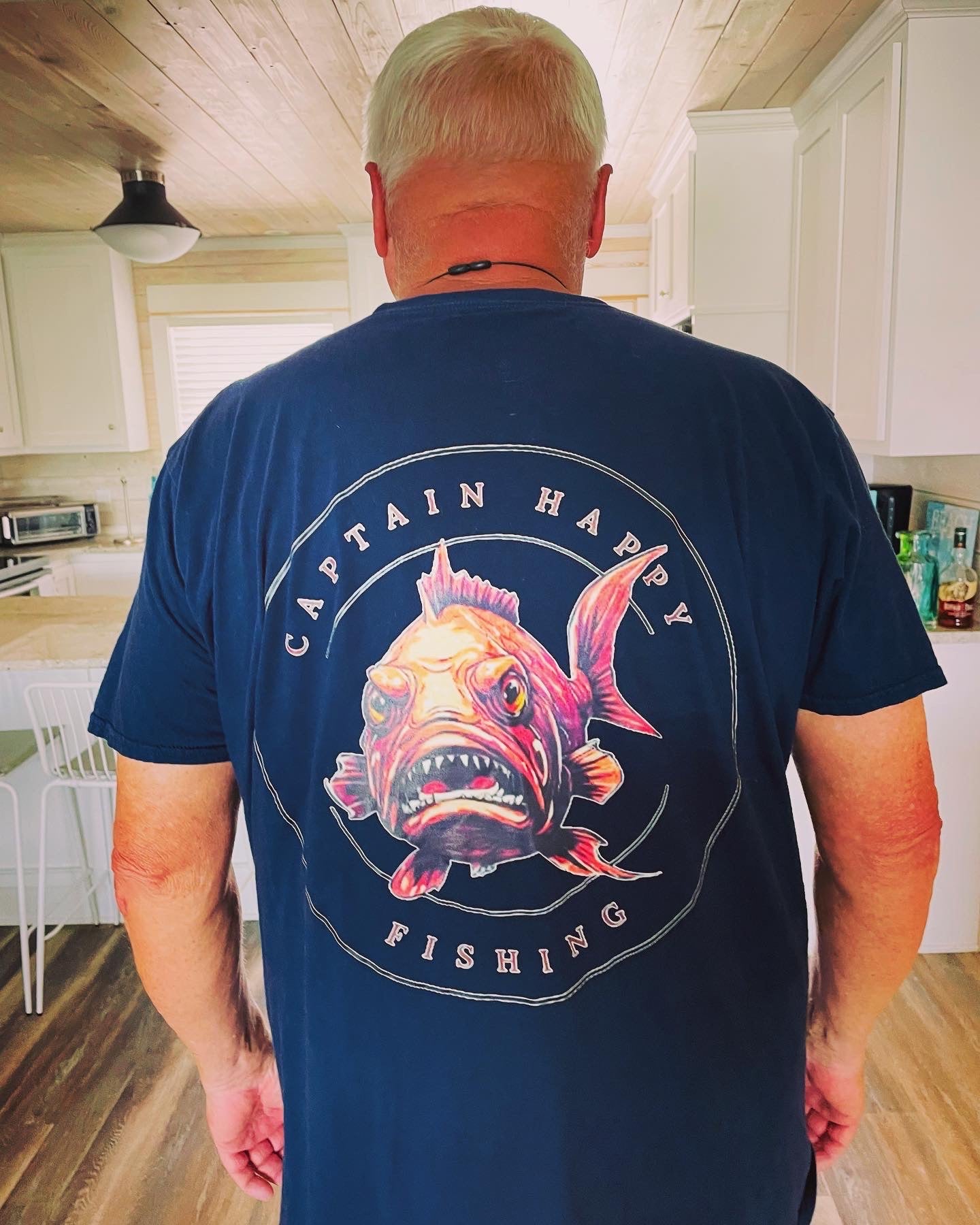 Angry fish T-shirt – Captain Happy Fishing