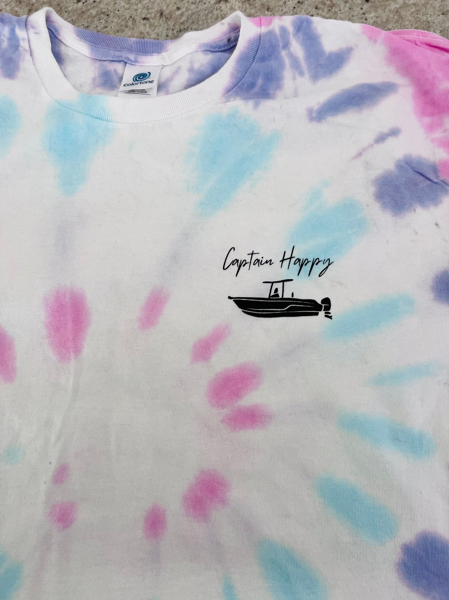 Fish Hook tie-dye